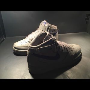 Men Nike Air Force 1 Athletic Shoes Sz9.5M Leather